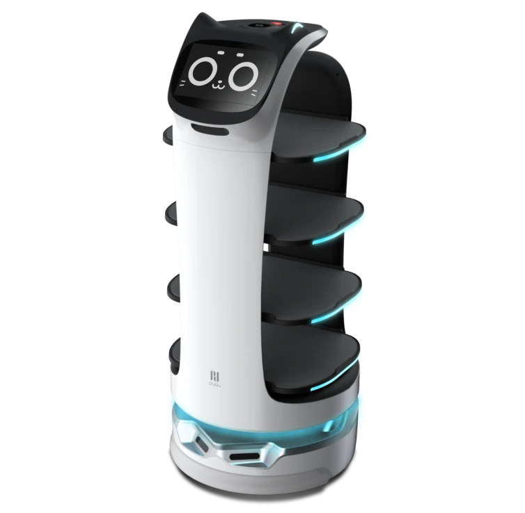 ネコ型配膳ロボット「BellaBot（ベラボット）」