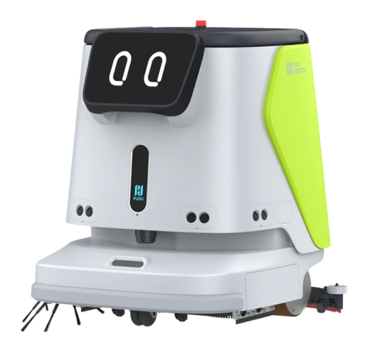 業務用清掃ロボット「PUDU CC1」吸引・水拭き兼用｜中～大型施設向け