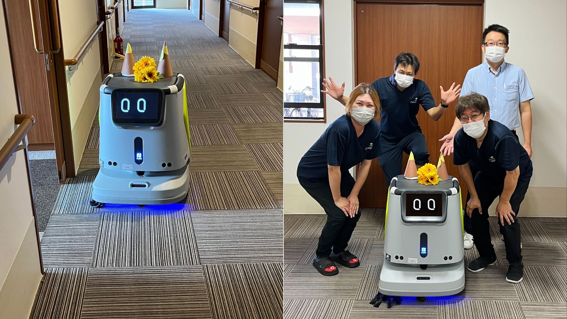 清掃ロボット導入で安定した労働力の確保！業務効率化だけでなく笑顔や癒しも提供