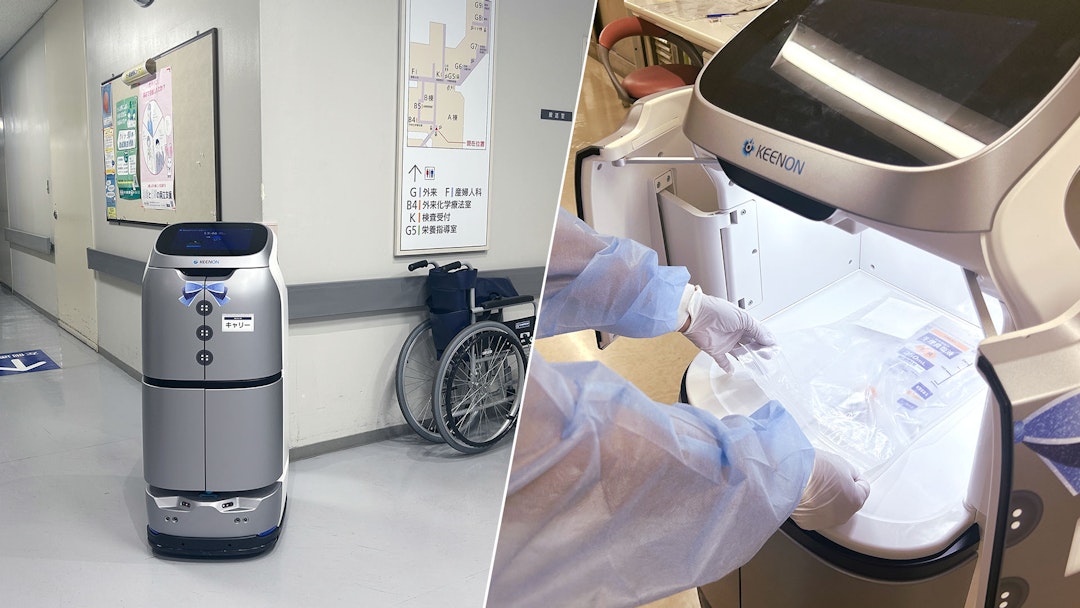 DFA Roboticsとビーキャップ、「東京慈恵会医科大学附属柏病院」で運搬ロボット「W3」の提供を開始！ロボットが検体・薬剤運搬を代替し、スタッフの負担を大幅に軽減