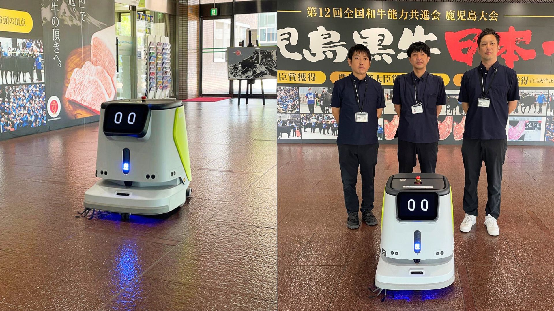 7台の機体を比較検討の結果、吸引力/操作性/見た目でCC1を選定！スタッフ1名分の工数を削減