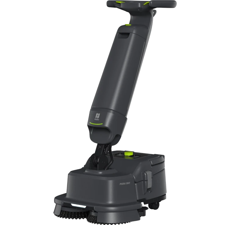 業務用スマート床洗浄機「PUDU SH1」水拭き｜小〜中型施設向け