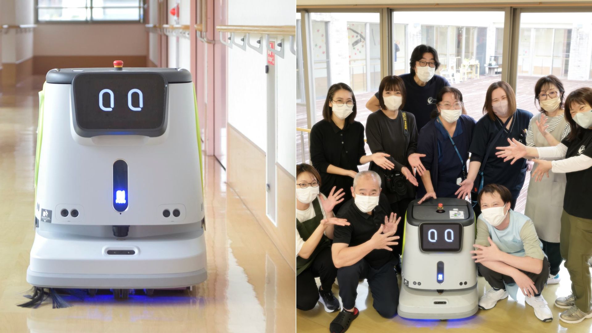 介護施設でも安全に稼働！清掃効率化によってスタッフの業務拡大と介護スタッフの定着率向上に寄与