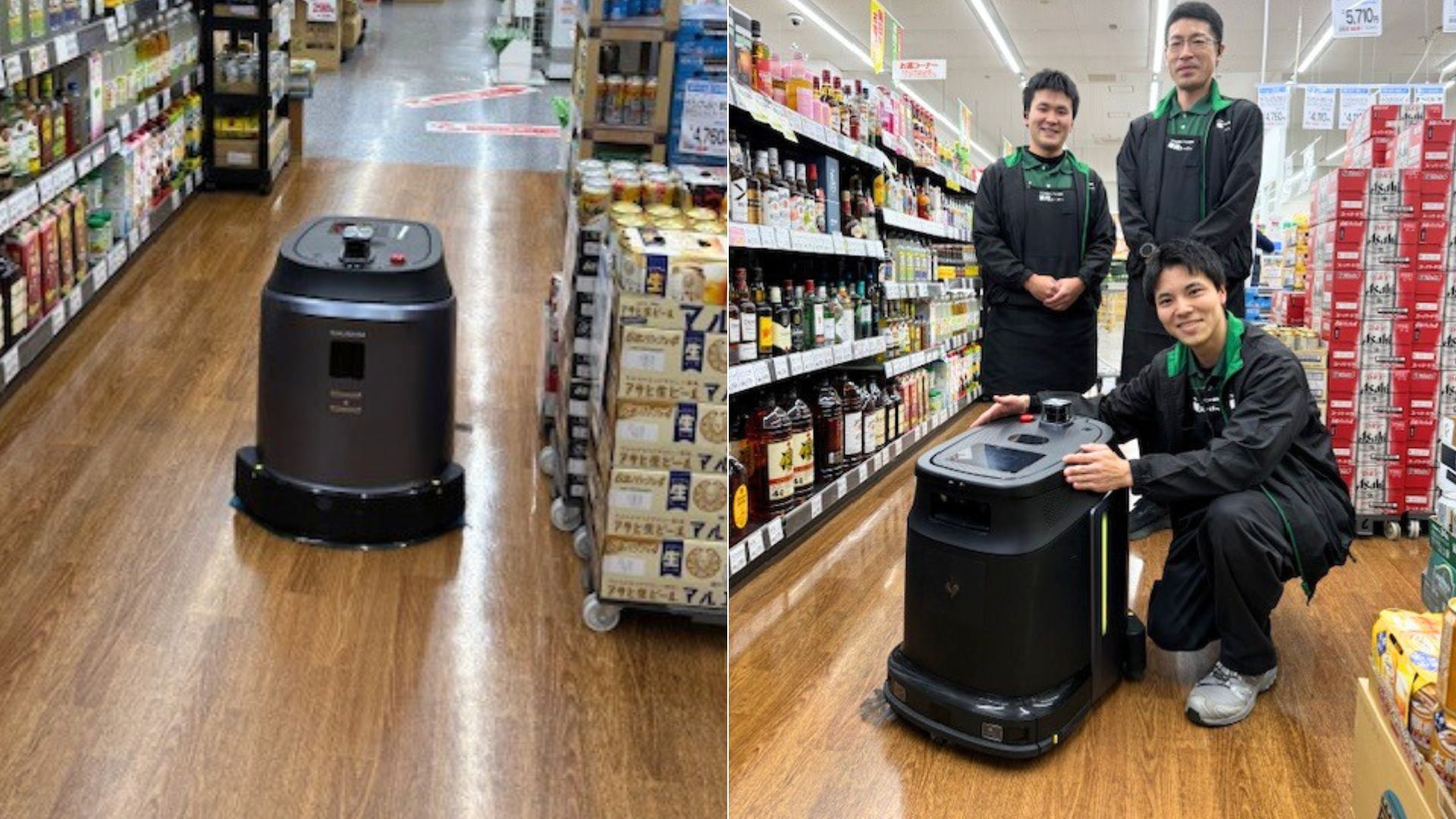 スタッフの清掃負荷削減と品質向上を両立！お客様を避けて営業時間中も安全稼働。定期清掃はもう不要？コスト削減効果も期待