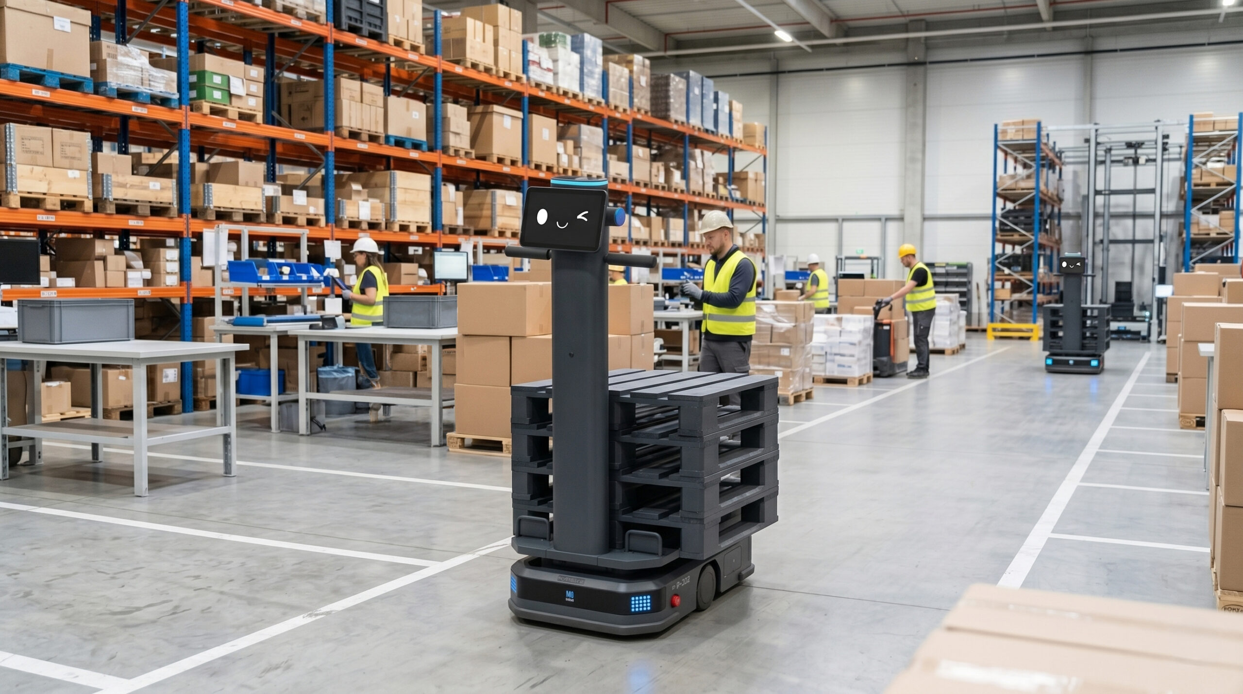 自動搬送ロボットとは？AGVとAMRの違いや導入メリットを解説