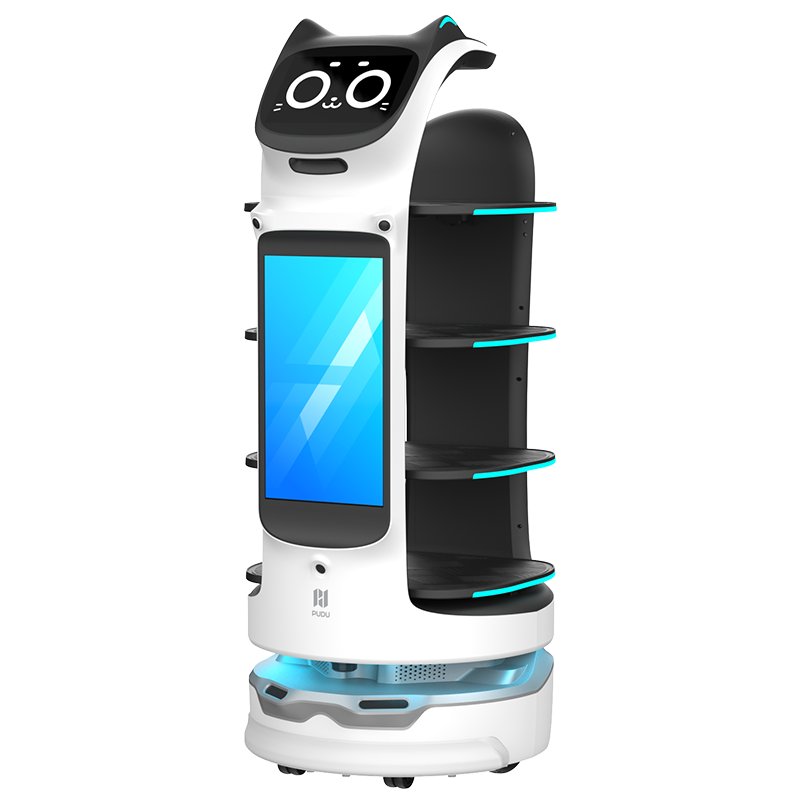 ネコ型配膳ロボット「BellaBot Pro（ベラボット プロ）」
