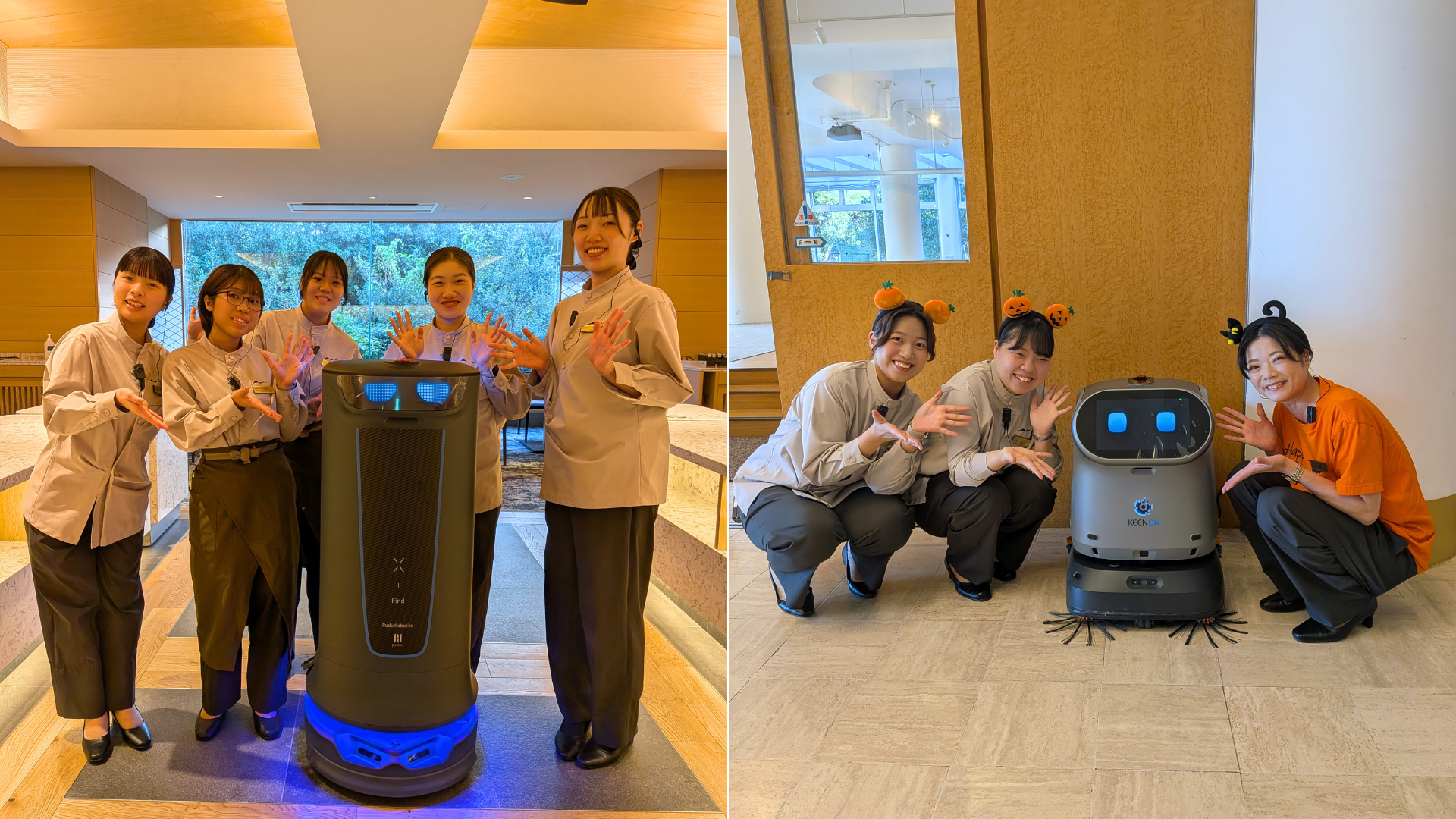 清掃＆下げ膳ロボ導入でホテルの品質向上。心豊かな接客がお客さまの笑顔を生む